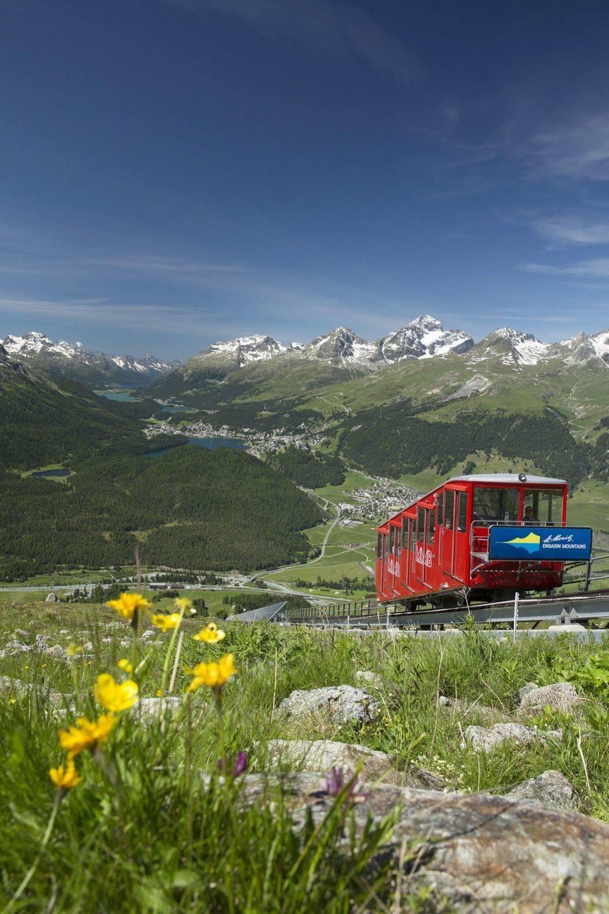 Hotel Donatz Samedan Exterior foto